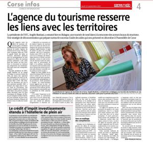 corse matin du 23 septembre