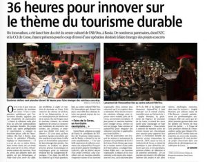 innovathon corse matin_