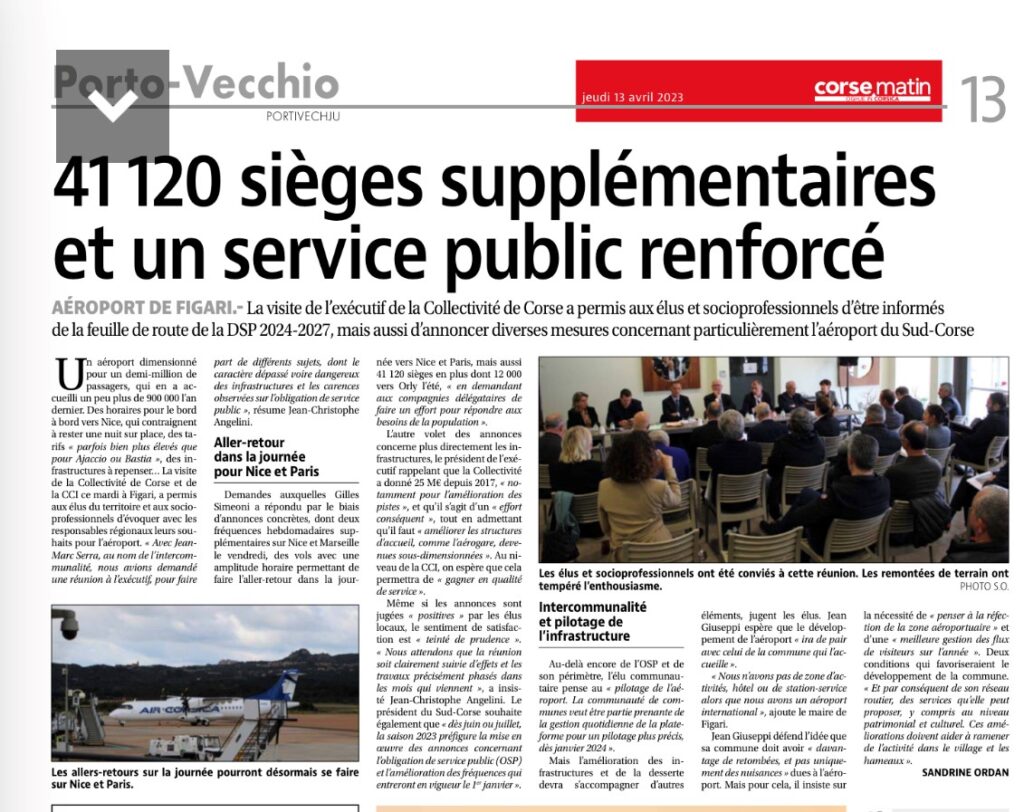 41120 sièges supplémentaires et un service public renforcé