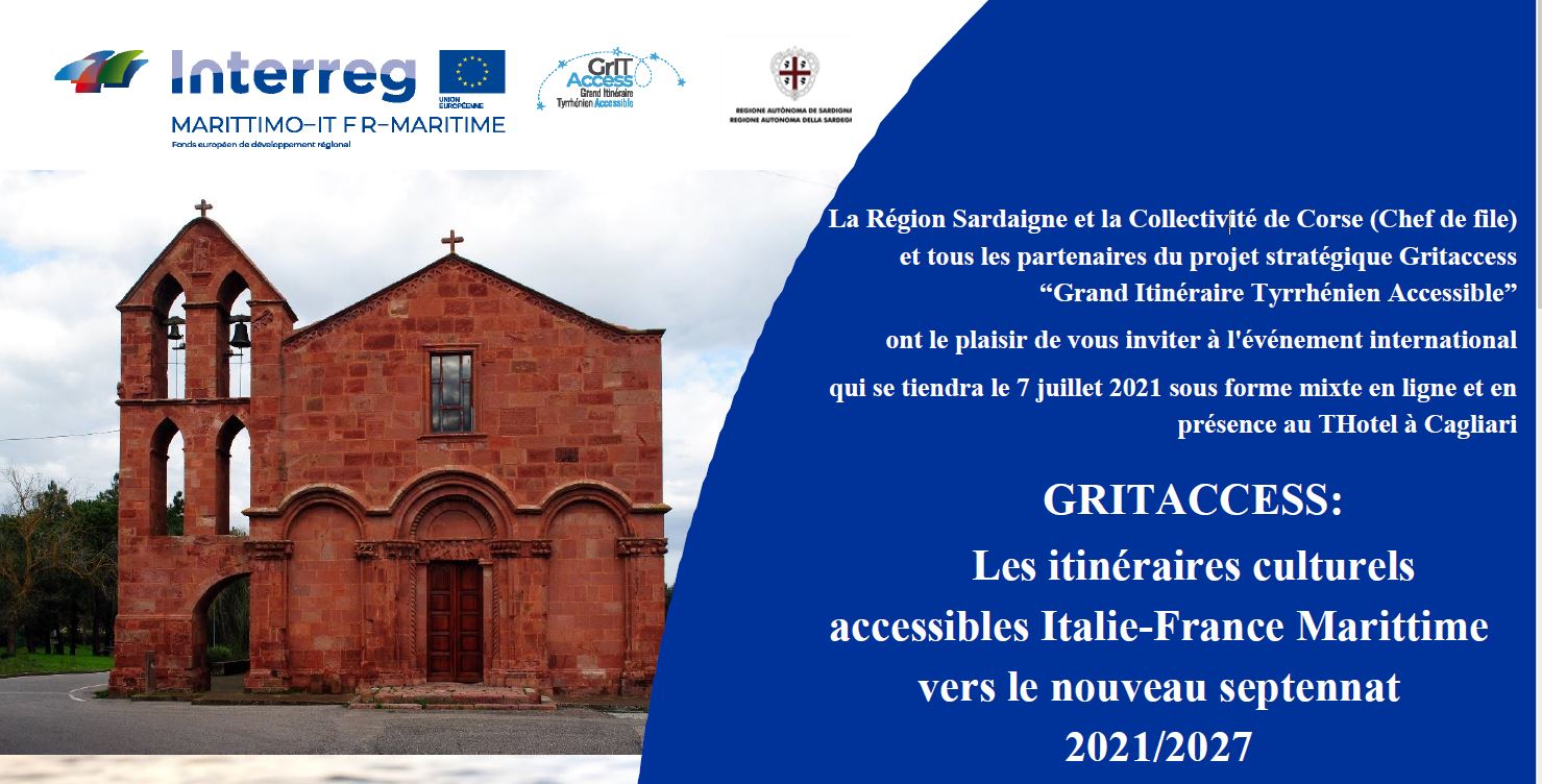 GRITACCESS : SAVE THE DATE: Cagliari, 7 juillet 2021