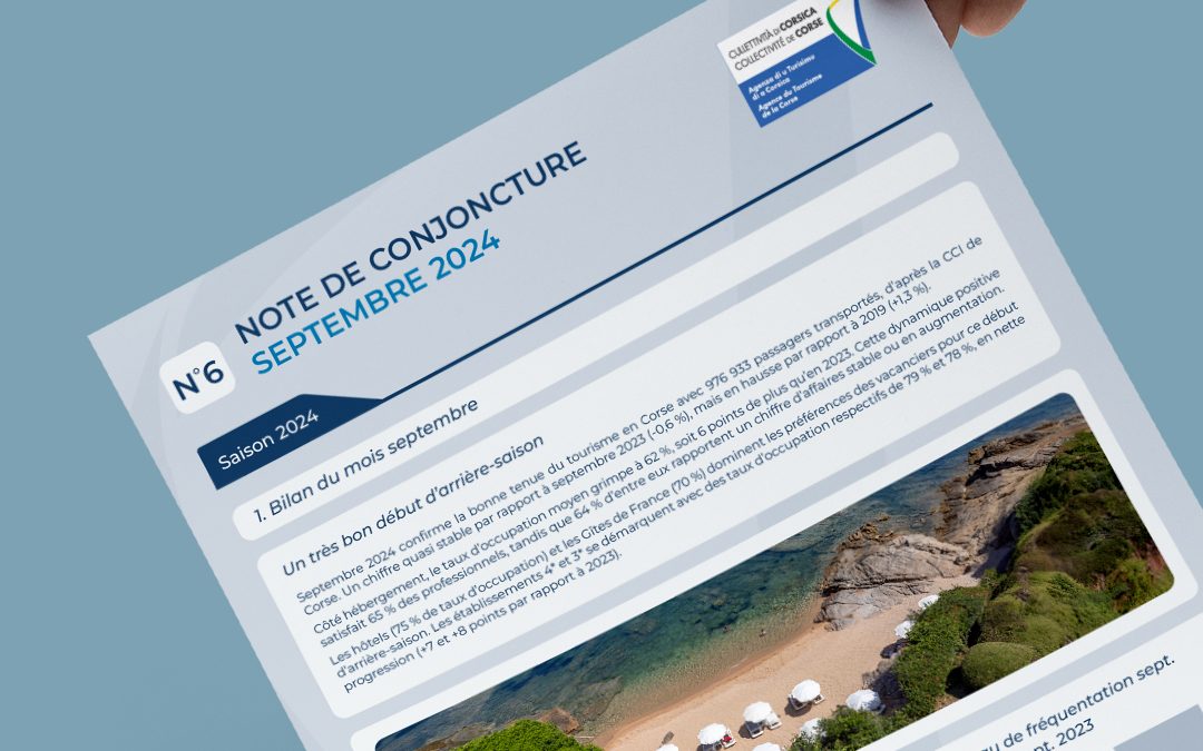 Note de conjoncture n°6 : bilan du mois de septembre